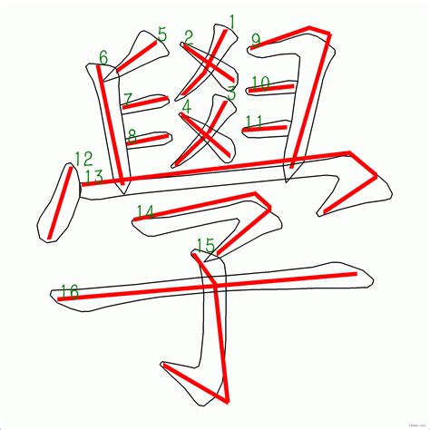 睿的筆劃|筆順字典